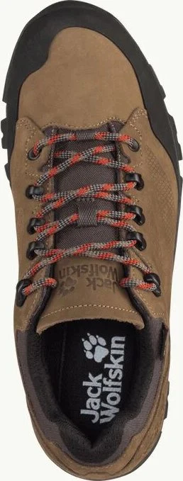Jack Wolfskin Rebellion Texapore Low brown/phantom (Herren)