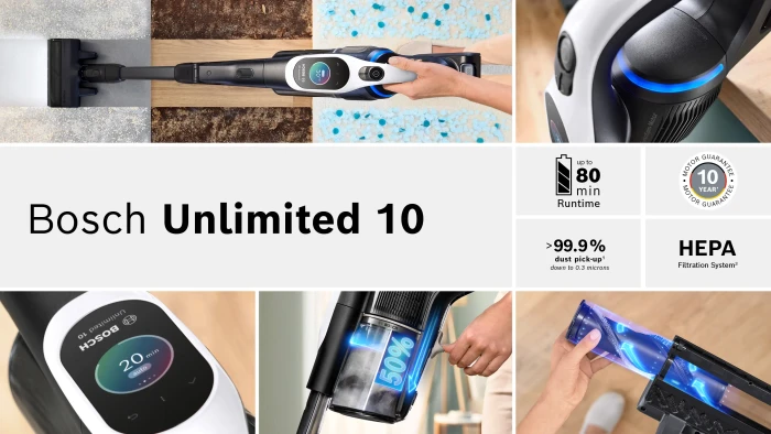 Bosch Unlimited 10 BCS1041WAC Akku-Handstaubsauger