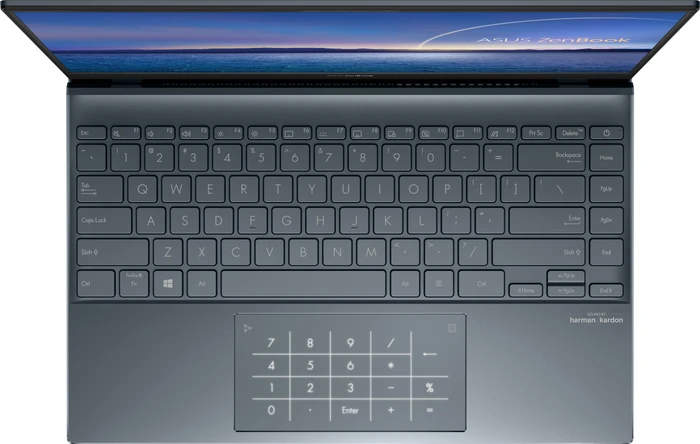 ASUS ZenBook 14 UM425IA-HM062, Pine Grey, Ryzen 5 4500U, 8GB RAM, 512GB SSD, DE