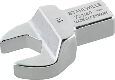 Stahlwille 731/40 Einsteck-Maulschlüssel 14x18mm, 15mm
