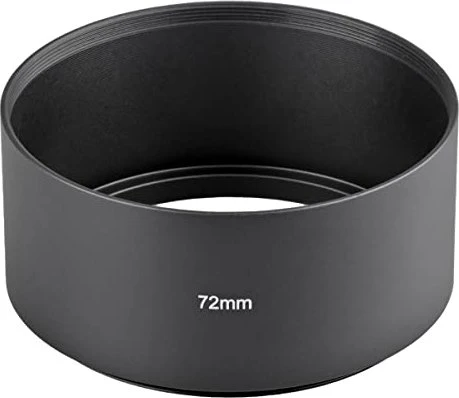ayex Aluminium Gegenlichtblende-Sonnenblende lang 72mm