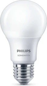Philips SceneSwitch LED Birne E27 8W/WW
