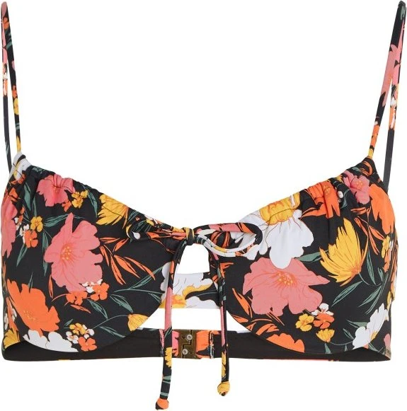 O'Neill Avalon Bikini-Oberteil black flowers (Damen)