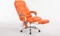 CLP Pacific V2 Kunstleder Bürostuhl mit Massagefunktion, orange Vorschaubild