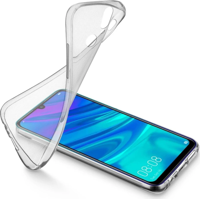 Cellularline Soft Cover für Huawei Y7 (2019) transparent