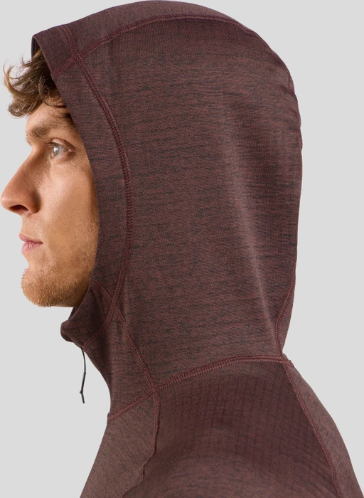 Odlo Tencia Hoody Jacke fudge melange (Herren)