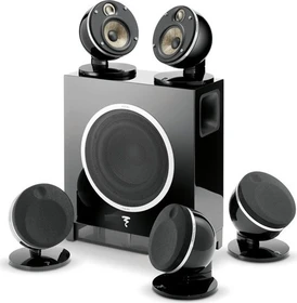 Focal 5.1 Pack Dôme Flax schwarz