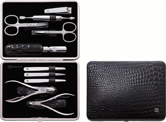 Zwilling Classic Inox Maniküre/Pediküre-Set 10-teilig schwarz