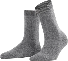 Falke Cosy Wool Socken light greymel. (Damen)