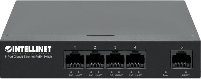Intellinet Desktop Gigabit Switch, 5x RJ-45, 40W PoE+