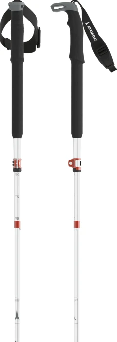 Atomic BCT Mountaineering SQS Touren Skistock silber/grau (Modell 2024/2025)