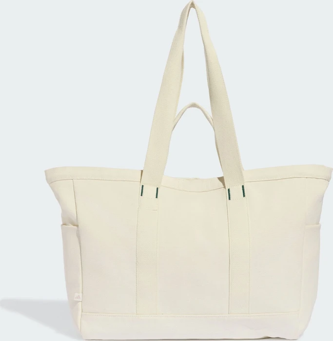 adidas Canvas Shopper ivory/collegiate green