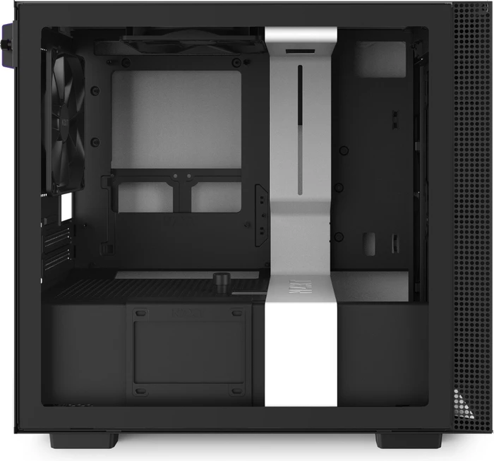 NZXT H210, weiß, Glasfenster, Mini-ITX