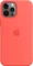 Apple Silikon Case mit MagSafe für iPhone 12 Pro Max zitruspink Vorschaubild