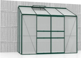 Vitavia Styx 3300 HKP 4mm Anlehngewächshaus smaragd