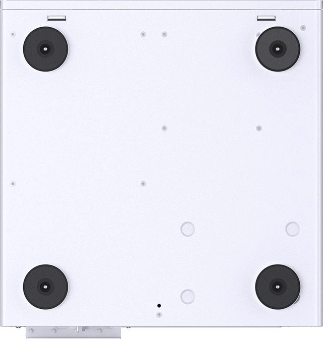 Jonsbo N4 White, weiß/braun