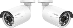 Sannce 5MP PoE Bullet-Kamera, 2er-Pack
