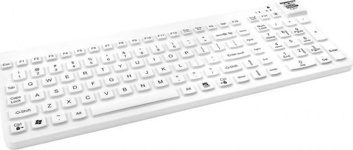 Man & Machine Really Cool Keyboard, weiß, USB, DE