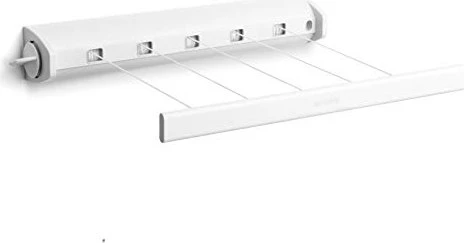 Brabantia Wand-Wäscheleine, 22m weiß