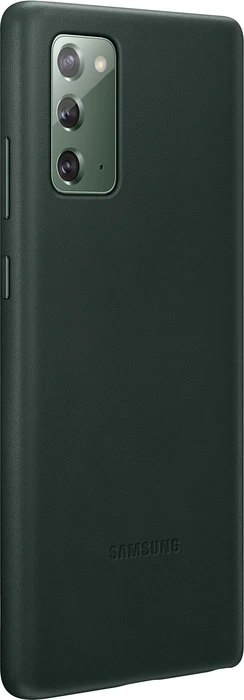 Samsung Leather Cover für Galaxy Note 20 green