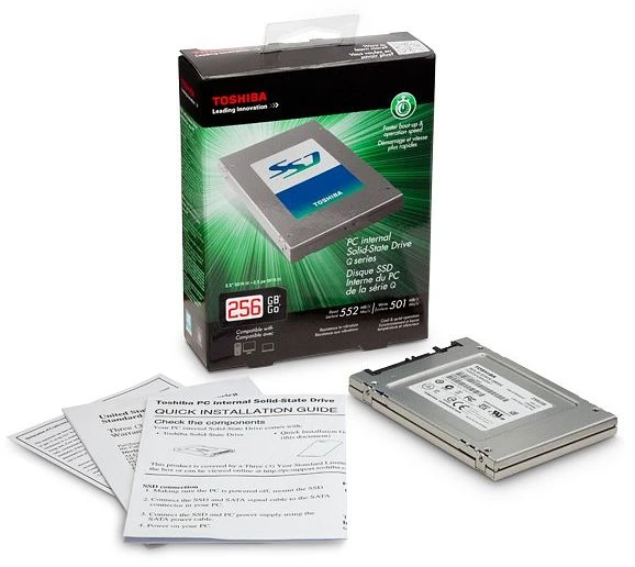 Toshiba Q-Series 256GB, 2.5" / SATA 6Gb/s