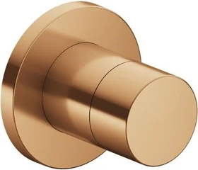 Keuco IXMO 59549 Pure 3-Wege Ab- und Umstellventil rund bronze gebürstet
