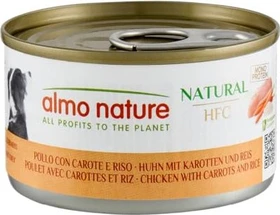 almo nature HFC Natural Dogs 95, Huhn mit Karotten und Reis, 2.28kg (24x 95g)