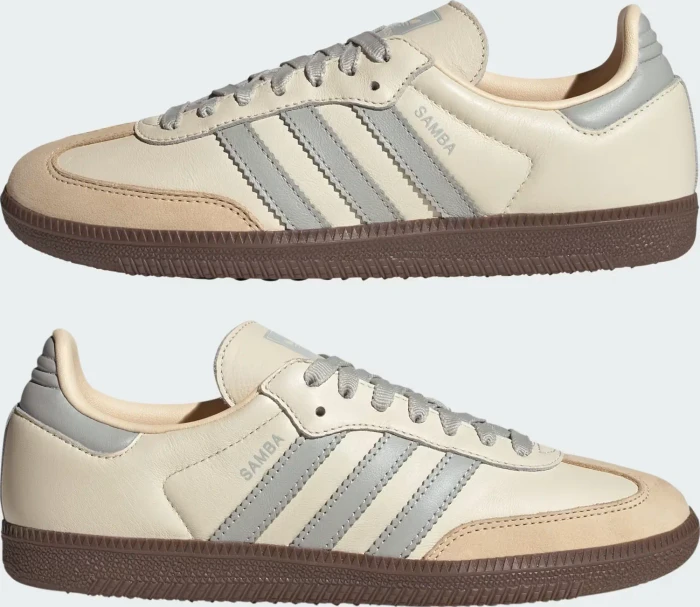 adidas Samba OG cream white/wonder silver/sand strata