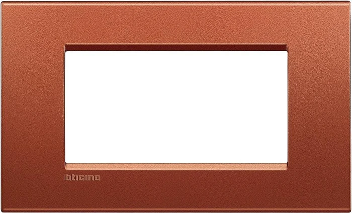 Bticino Livinglight Abdeckrahmen 1-fach, brick