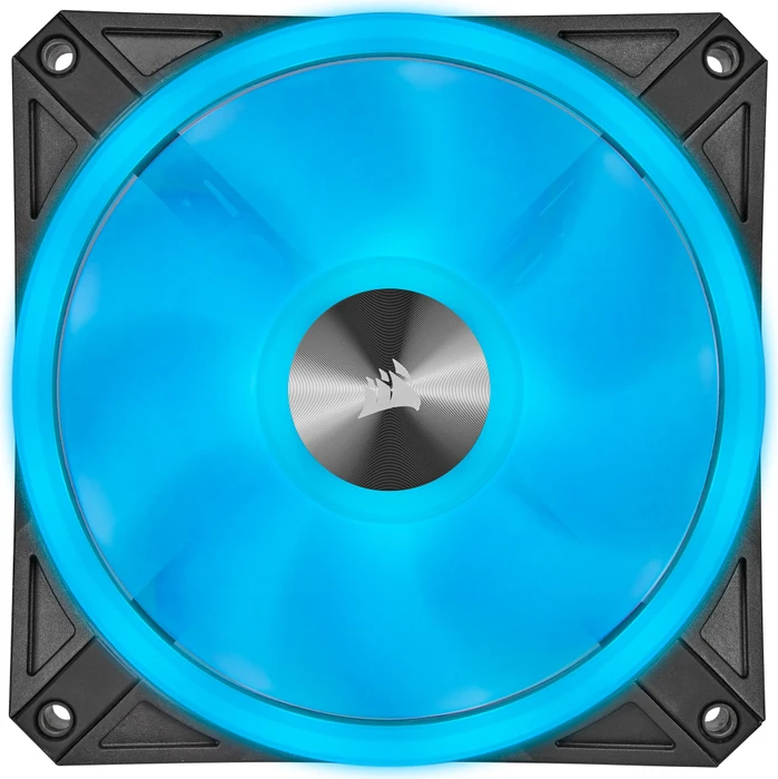 Corsair QL Series iCUE QL120 RGB PWM Triple Fan Kit, schwarz, LED-Steuerung, 120mm, 3er-Pack