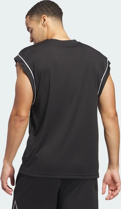 adidas Basketball All-World Sleeveless Funktionsshirt ärmellos schwarz (Herren)