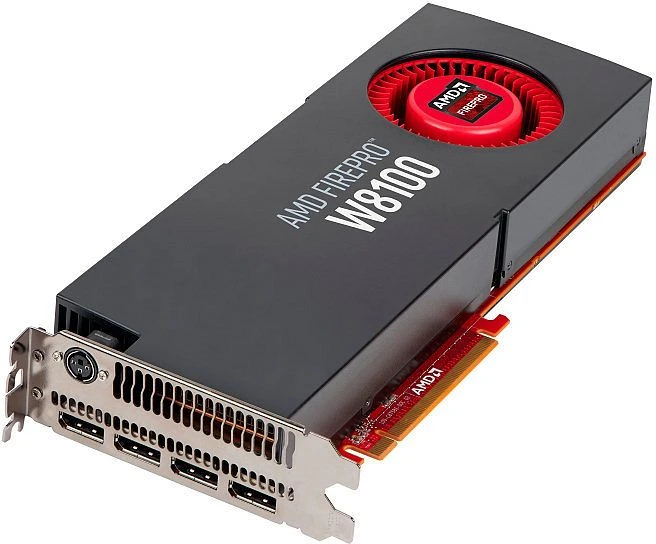 AMD FirePro W8100, 8GB GDDR5, BNC, 4x DP