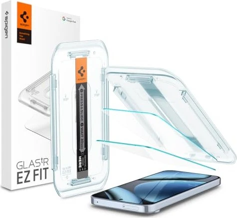 Spigen GLAS.tR EZ Fit Screen Protector für Google Pixel 9/9 Pro