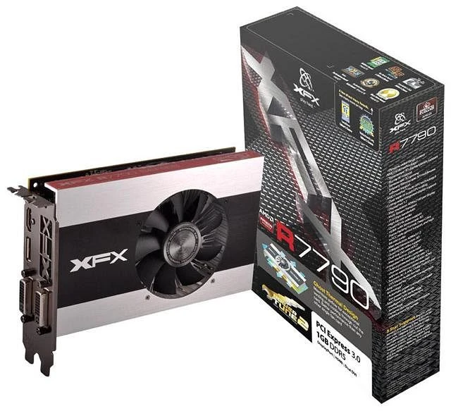 XFX Radeon HD 7790 Core Edition, 1GB GDDR5, 2x DVI, HDMI, DP