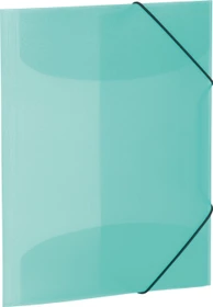 Herma Sammelmappe, A4, türkis/transparent