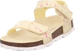 Superfit Fussbettpantoffel Sandale gelb (Junior)