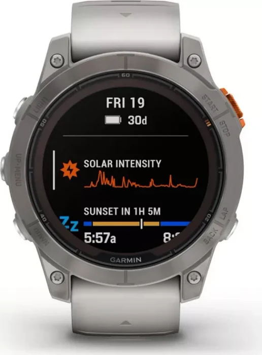 Garmin Fenix 7 Pro Sapphire Solar fog grey/titanium