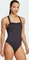 adidas Iconisea Padded Premium X-Back Badeanzug schwarz/weiß (Damen) Vorschaubild