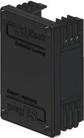 SL Rack Kunststoff-Endkappe RAIL 60 schwarz