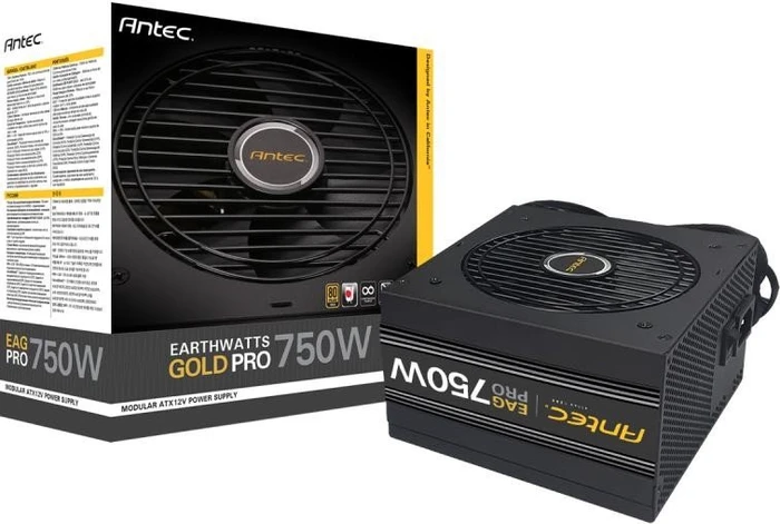 Antec EarthWatts Gold Pro EA750G Pro 750W, ATX 2.4