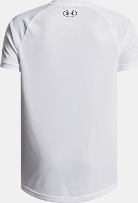 Under Armour Tech 2.0 Funktionsshirt kurzarm weiß/schwarz (Junior)