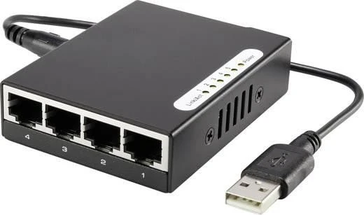 Renkforce Desktop Switch, 5x RJ-45
