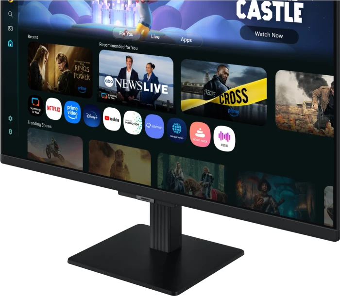 Samsung Smart Monitor M5 M50F, schwarz, 27"