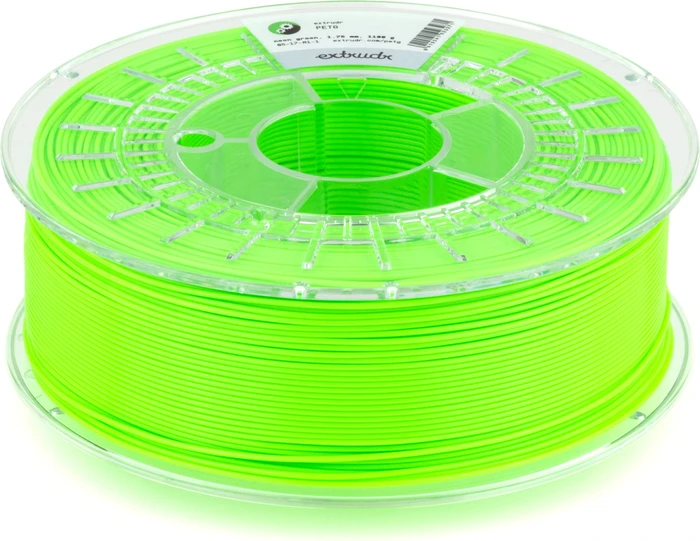 Extrudr PETG, neon grün, Spule, 1.75mm, 1.10kg