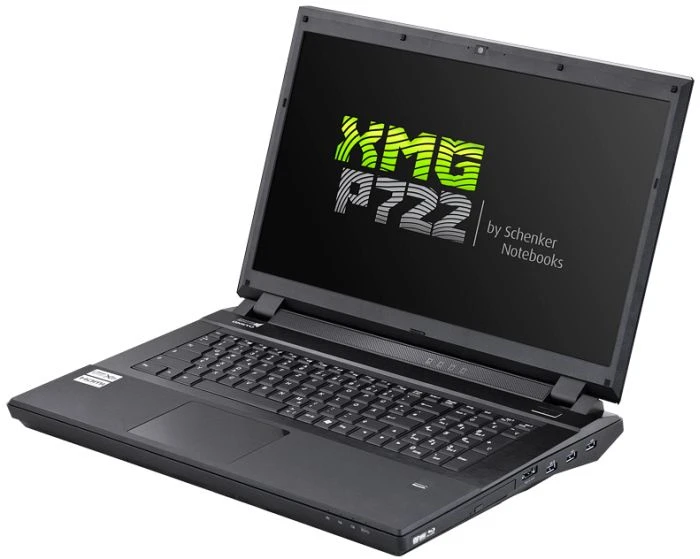 Schenker XMG P722-8OV Pro, Core i7-3630QM, 16GB RAM, 250GB SSD, 750GB HDD, GeForce GTX 680M, DE