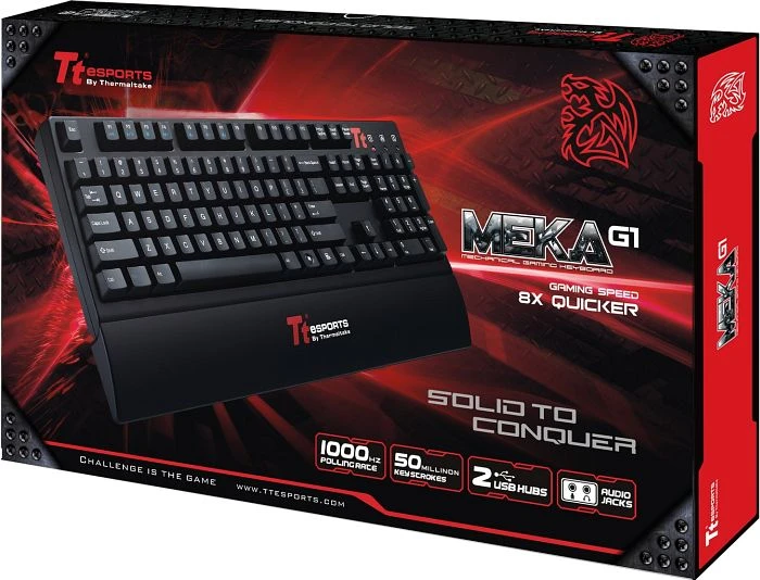 Tt esports Meka G1, MX BLACK, PS/2 & USB, DE