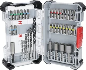 Bosch Professional Extra Hard PRO Wood Bohrer-/Bits-Zubehörset inkl. Werkzeugbox, 35-tlg.