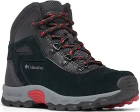 Columbia Newton Ridge Amped Mid black/mountain red (Junior)