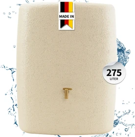 4rain Terra Wandtank-Regenwassertank 275l sandbeige