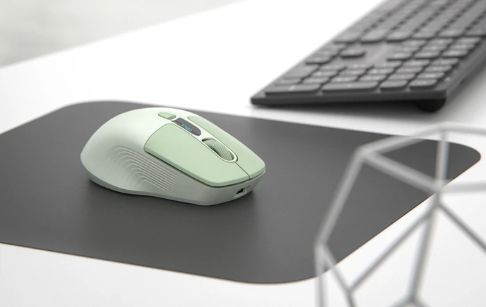 Eternico MSB270 Wireless Office Mouse hellgrün, USB/Bluetooth